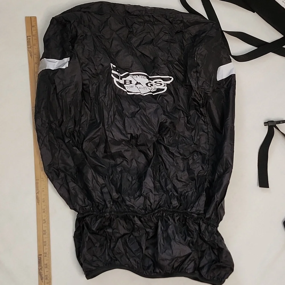 T-Bags Custom Black Convertible Travel Bag Set